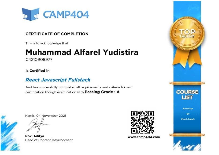 React Javascript Fullstack